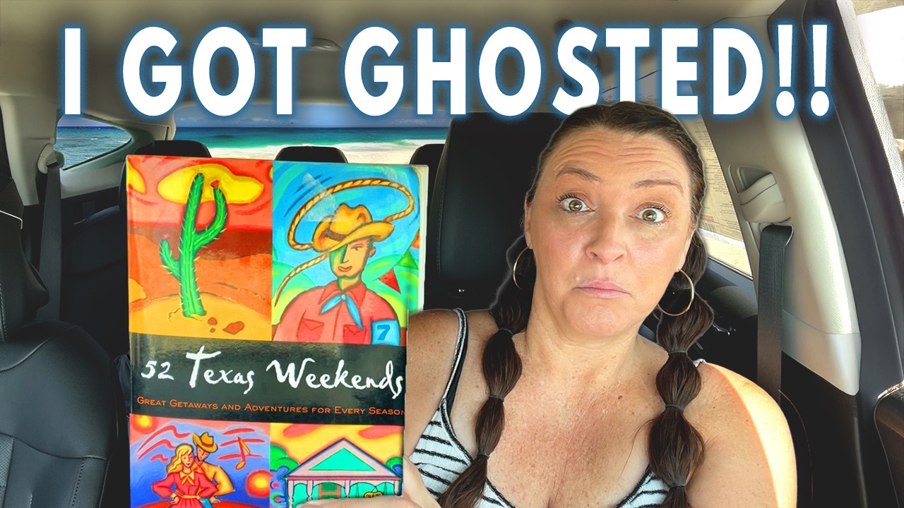 I Let This Book Plan My Texas Road Trip (Ghosted, Drive-In Beach & Surprise Ending)