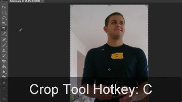 Crop Tool (HD) Photoshop Tools Tutorial