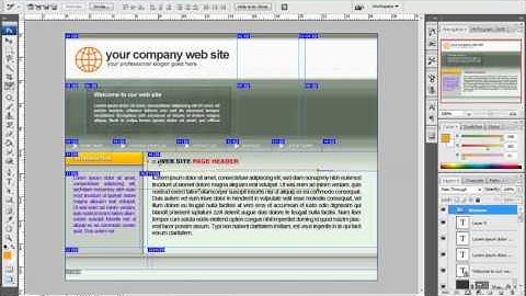 Working with Photoshop Slices in Dreamweaver - 1
