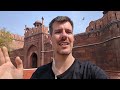 Luca bertons enthralling visit to the red fort in new delhi