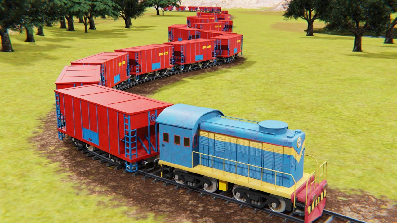 The Ultimate Long Train   Lego city train Video