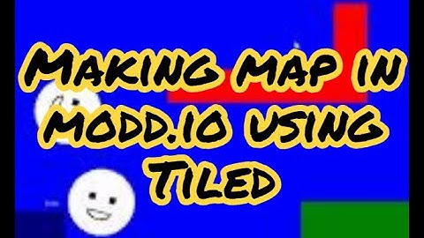 【Modd.io Tutorial #0】Making a map for the game (Using Tiled)