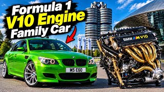 THE GERMAN V10 FAMILY CAR THAT SHOULDN'T EXSIST MEET THE BMW M5 E60 !