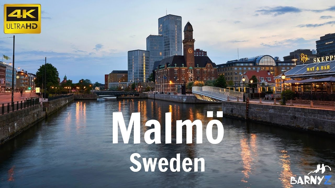 Malmö Sweden 4K - YouTube