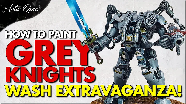 How to Paint Grey Knights: Blue Steel Armour