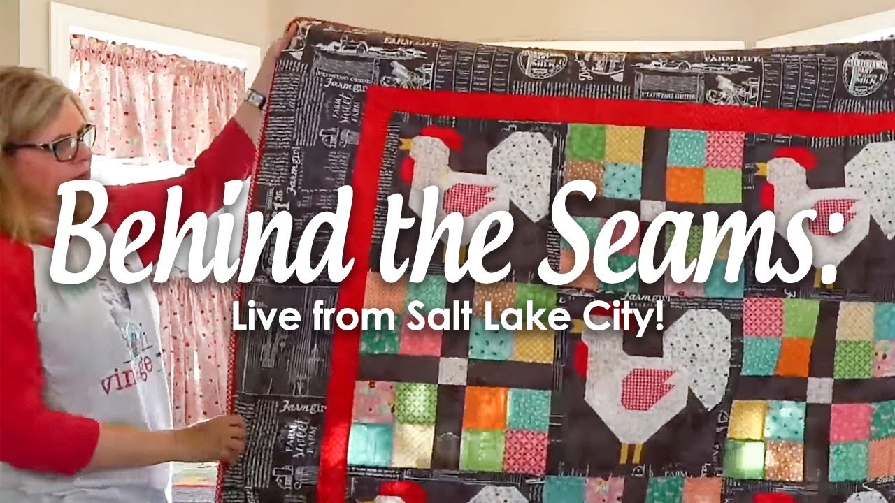 LIVE: Scrappiness is Happiness Quilt Trunk Show with Lori Holt! - Behind  the Seams 