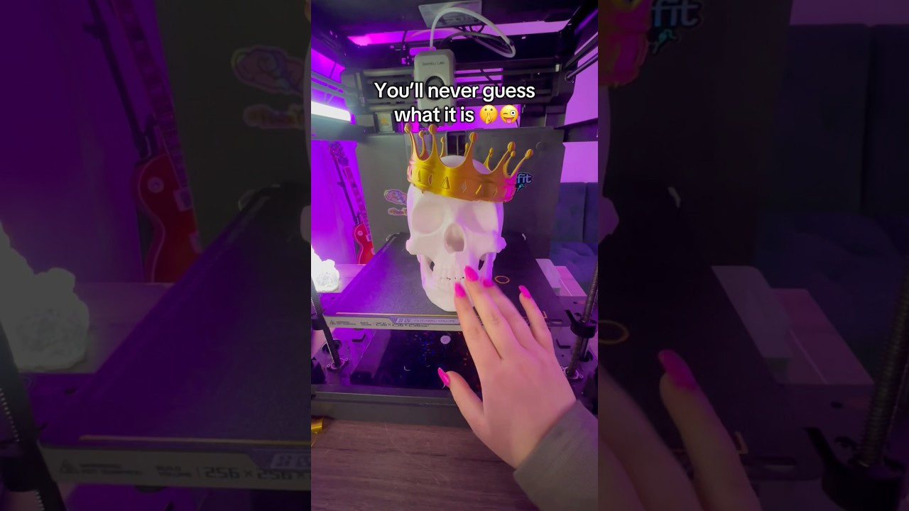 Floating 3D prints #3dprinting