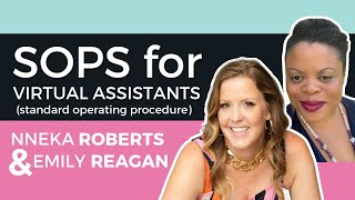 How To Write An Sop What Virtual Istants Need To Know About Sops With Nneka Roberts