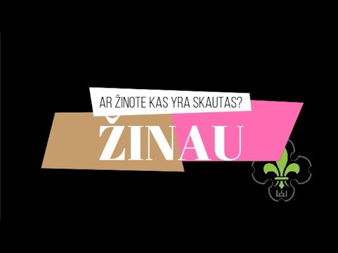 Video: Kas Yra Skautas?