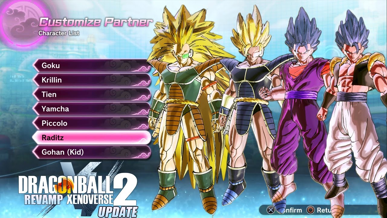 DBXV2 100% Save Game all Characters [DRAGON BALL XENOVERSE 2] [Mods]