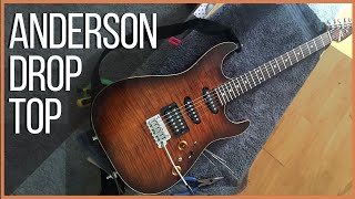 Tom Anderson Drop Top Hollow Guitar with H2+ &amp; SA1 Pickups