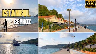 🇹🇷 Istanbul Beykoz Paşabahçe Beach Çubuklu Iskelesi Turkey 4K