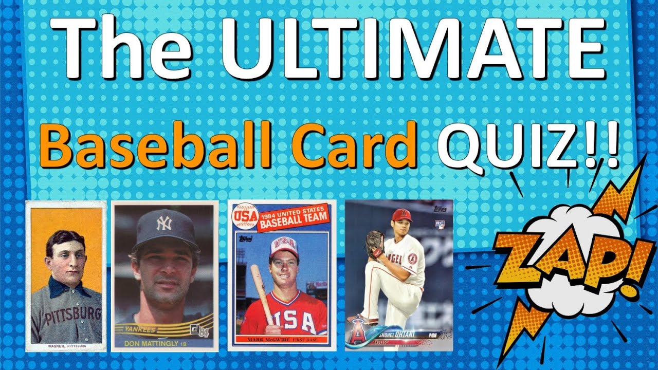 Испытайте себя! ✅ Самая крутая викторина по бейсбольным карточкам