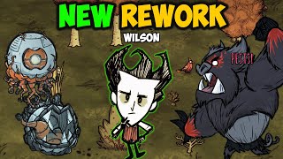 Defeating ALL Bosses as RE-WORKED Wilson (New Boss)
