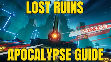 LOST RUINS APOCALYPSE ELITE GUIDE - Crystal of Atlan