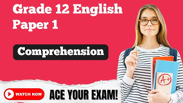 Grade 12 English Paper 1 | Language Exam Prep | Comprehension & Language (NSC | CAPS | Matric) 🇿🇦