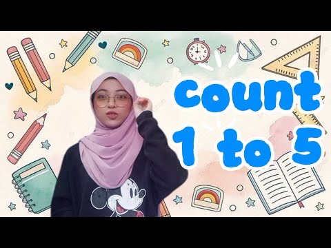 Let's Count to 5! | Fun Math for Kids | ACA's Math Adventure👋