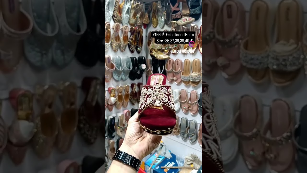 ₹1669/- Embellished heels                   