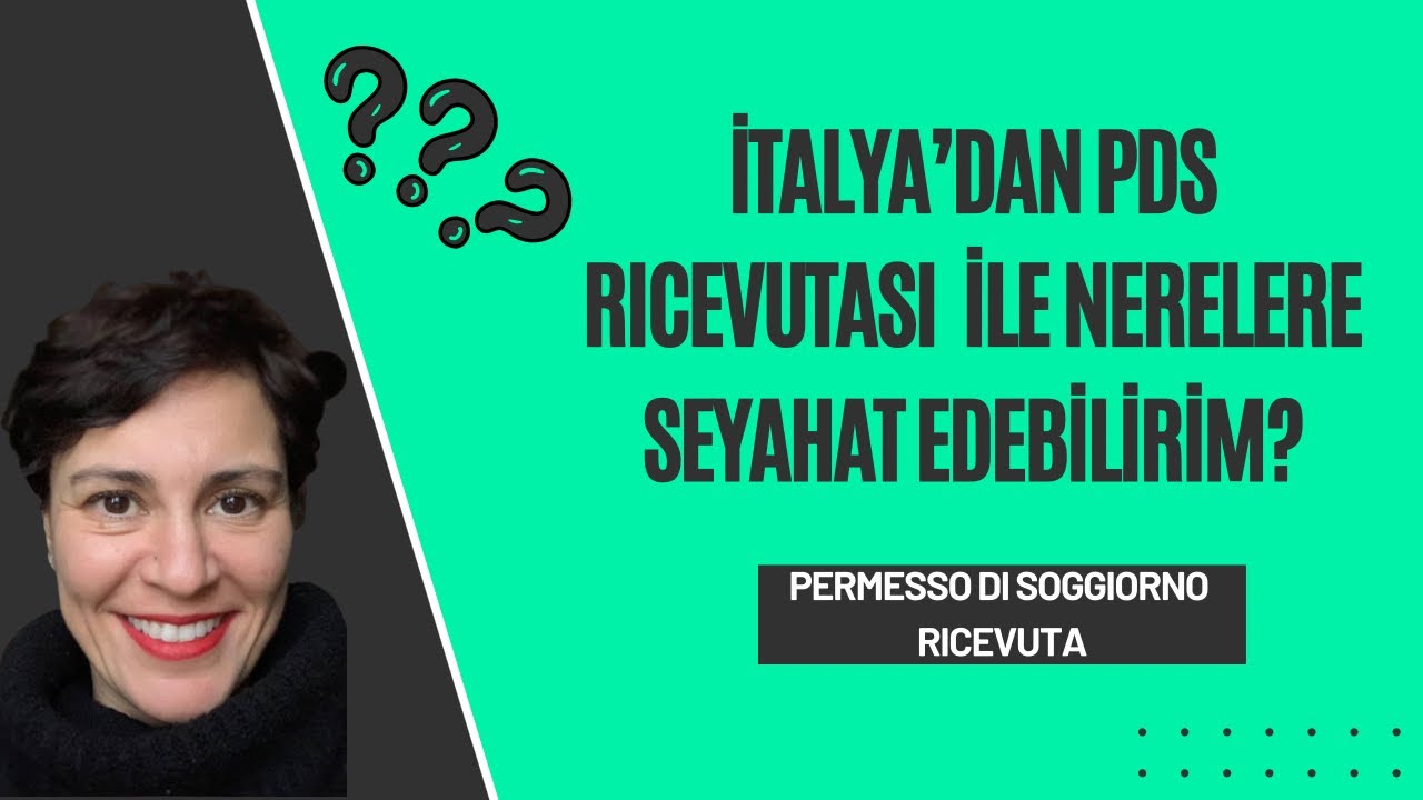 #02 İtalya Vlog I İtalya Oturma İzni I Ricevuta ile Nerelere Seyahat Edebilirim?