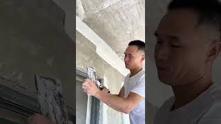 #Stainless steel grey knife#Apply putty#Scrape off the white coat#Painter#Grey knife