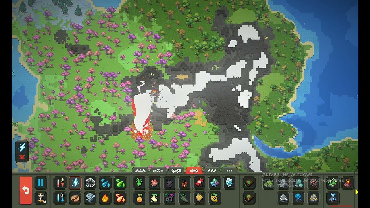 как выполнить достижения "мини торнадо" и "бургер" в worldbox