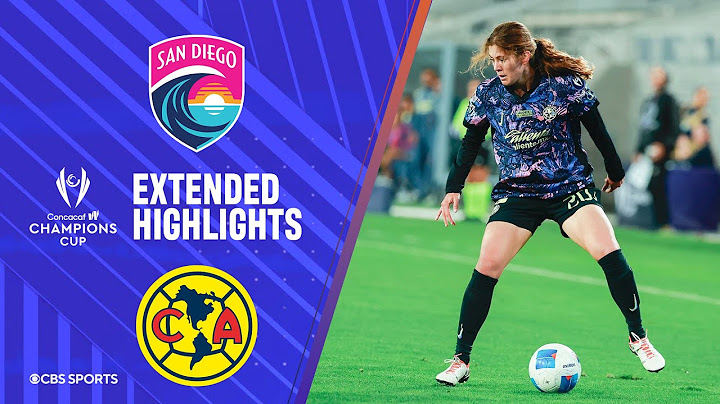 San Diego Wave vs. Club América: Extended Highlights | Concacaf Women's Champions League