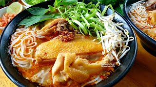 BÚN GÀ NẤU SA TẾ sả ớt cách nấu đơn giản mà ngon hợp ngày se lạnh |Nhamtran FV