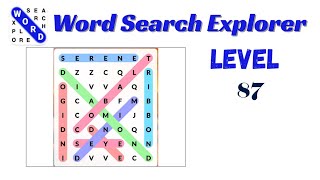 Word Search Explorer Level 87 Answer 🔍 | Step-by-Step Guide | Go Answer