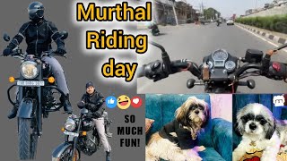 Murthal Riding Day Playing With Our Dog