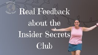 Experience of New Tutors in the Insider Secrets Club