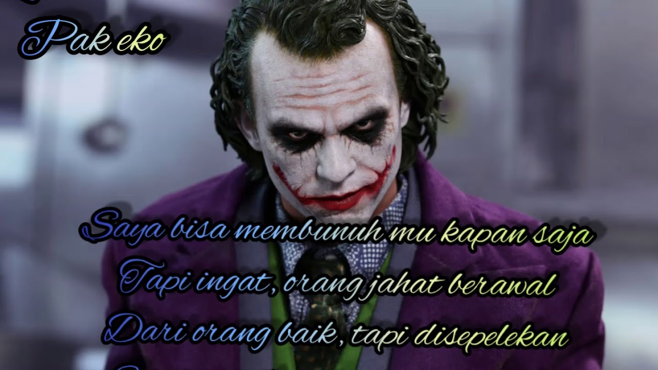 Keren 30 Joker Quotes Orang Jahat - Arti Gambar