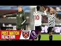 Solskjaer & Mata react to win at West Ham | West Ham United 1-3 Manchester United | Premier League