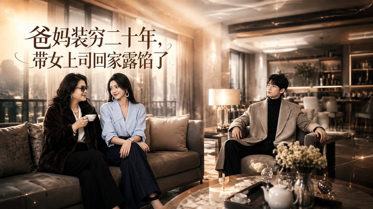 爸妈装穷二十年，带女总裁回家露馅了