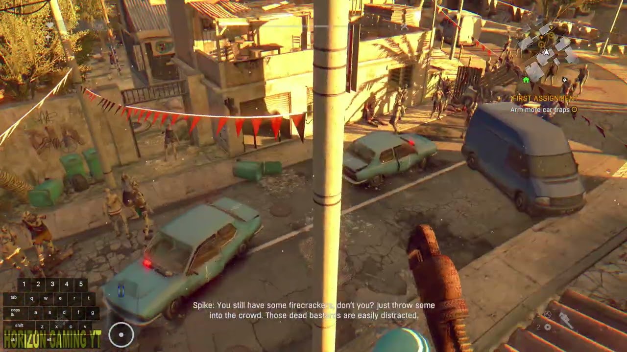 How to Finish Arm more Car Traps in First Assignment - Dying Light 1