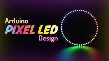 How to make Arduino Pixel LED Ring Design | Arduino Tutorials | Pixel LED #creative #viral #video