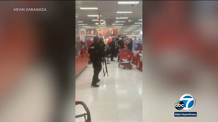 Young boy, woman stabbed at Los Angeles Target store; suspect killed