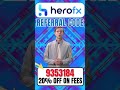 HeroFX Partner Code “9353184” – Get 20% Off Trading Fees