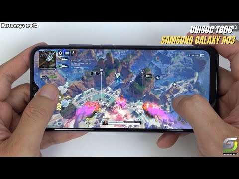 Samsung Galaxy A03 test game Apex Legends Mobile