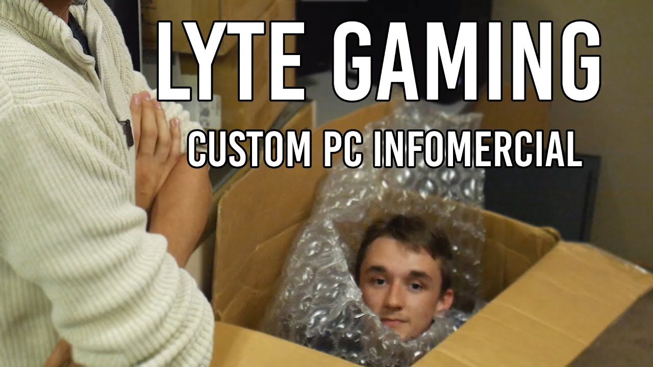 LYTE Gaming Custom Tab Infomercial YouTube