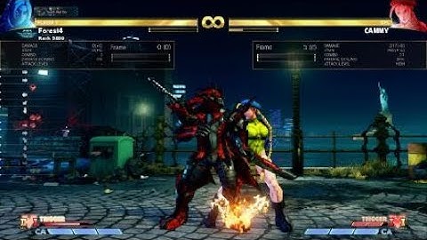 Ken SFVAES5 Combo Meterless V Trigger 1 V Skill 2 Lots Of Corner Carry