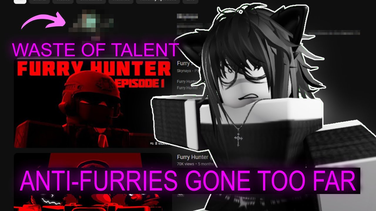 ROBLOX ANTI FURRIES GONE TOO FAR YouTube 