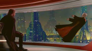 What If PALPATINE fell out his OFFICE WINDOW after tripping on MACE’S HAND?