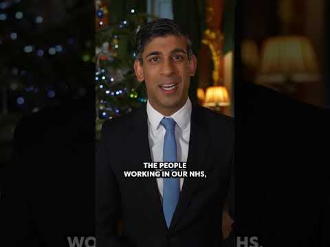 Prime Minister Rishi Sunak's Christmas Message 2023 - YouTube