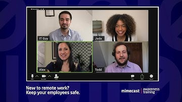 Working remote? Keep security awareness training top of mind