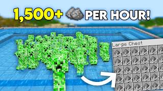 NEW BEST EVER CREEPER Farm Minecraft Bedrock 26.4 !