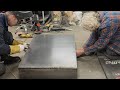 Fabricating a gas tank out of sheet metal for Jim&#39;s 1957 Oldsmobile