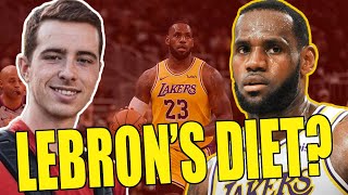 Controversy Around LeBron James DIET | What Does LeBron Eat After An NBA Game?