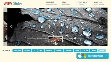 Bootstrap Carousel - beautiful effects!