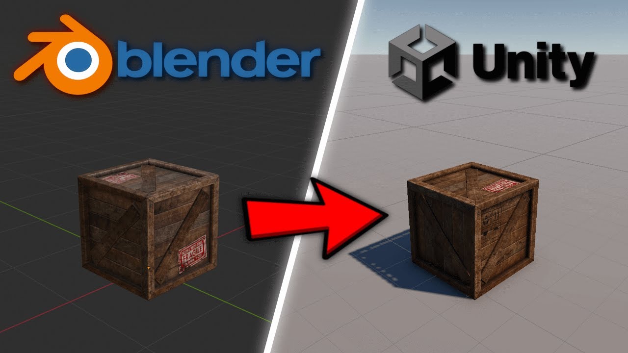 How to EXPORT from Blender into Unity | (simple & easy) - YouTube