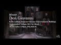 Mozart&#39;s Don Giovanni Trailer (2022/23 Season)
